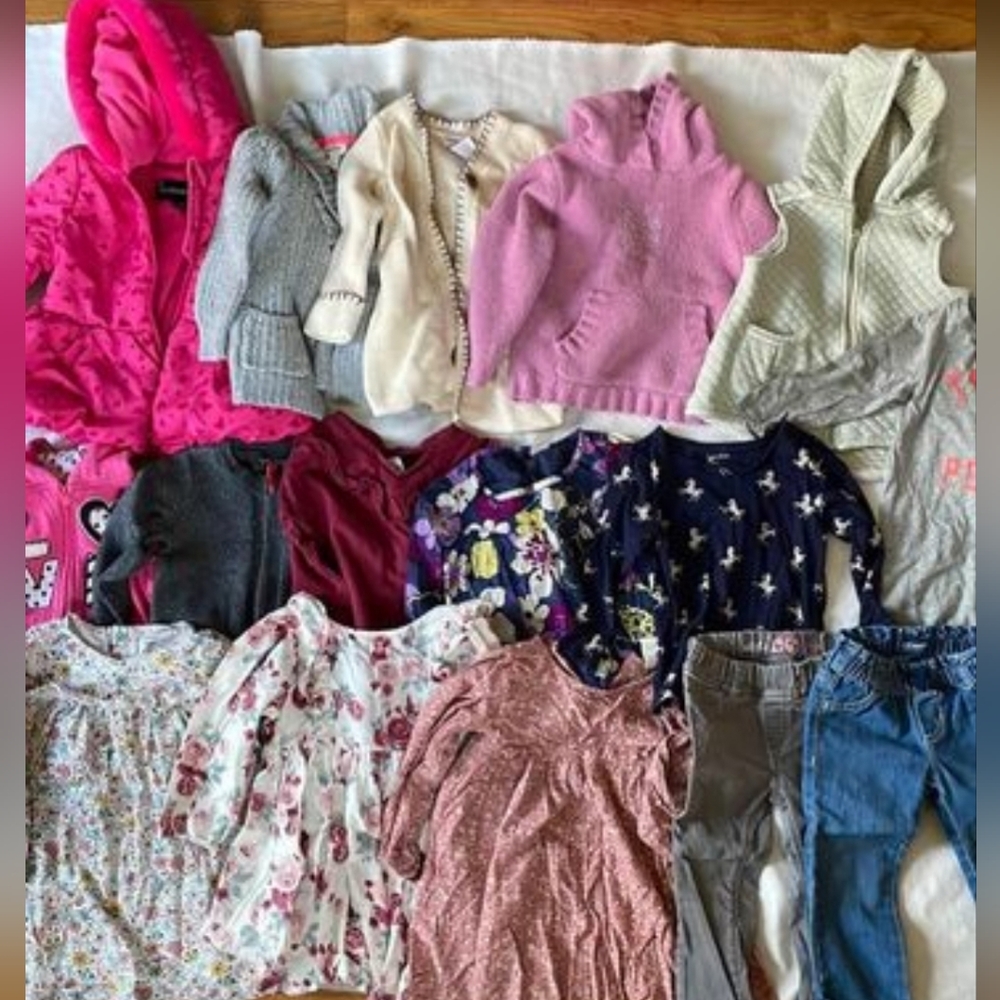 2T Toddler Girl Fall/ Winter Collection Lot bundle